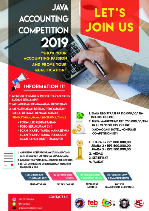 Java Accounting Competition (JAC)